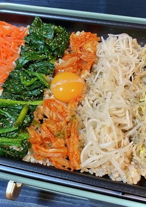 石焼ビビンバ風★ホットプレートBRUNO-レシピのメイン写真