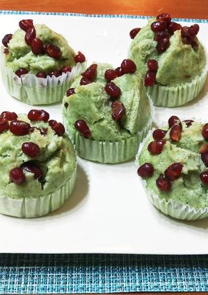 米粉のよもぎ蒸しパン グルテンフリー-レシピのメイン写真