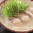 【 牡蠣のみぞれうどん 】