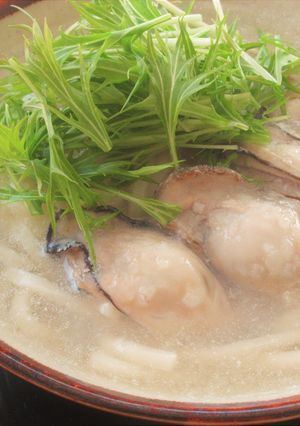 【 牡蠣のみぞれうどん 】-レシピのメイン写真