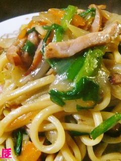 簡単麺レシピ!中華麺でパリとろ焼きそば-レシピのメイン写真