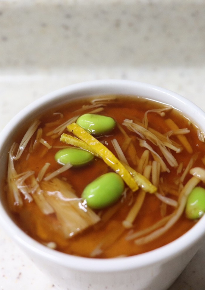 長芋とお豆腐の茶碗蒸し-レシピのメイン写真