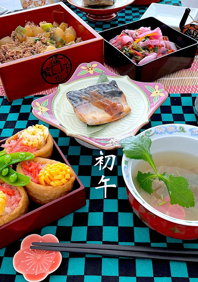 2023　初午　いなり寿司　献立-レシピのメイン写真