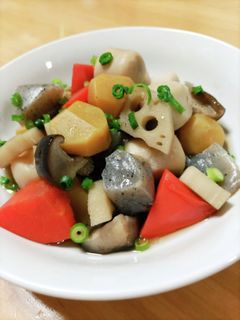 栗の甘露煮の筑前煮風♡-レシピのメイン写真