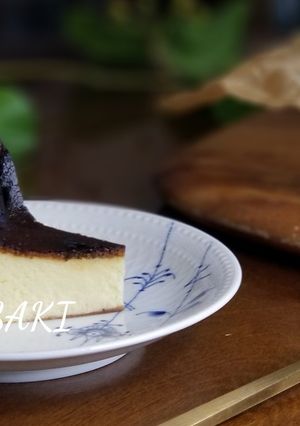 綺麗になれちゃう『バスクチーズケーキ』-レシピのメイン写真