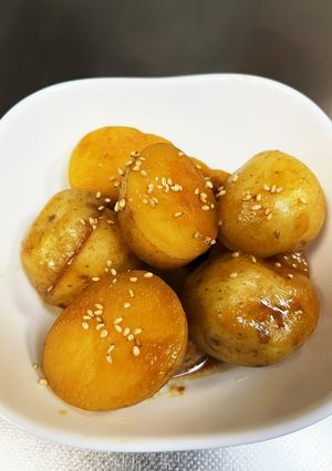新じゃがいもの出汁味噌煮-レシピのメイン写真