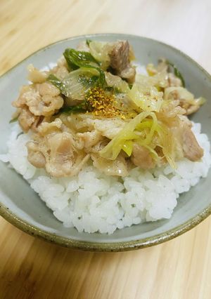 【リピート間違いなし！】豚バラネギ丼-レシピのメイン写真