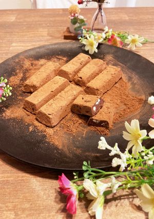 新食感！サクサクッ！とろ〜り♪生チョコ-レシピのメイン写真