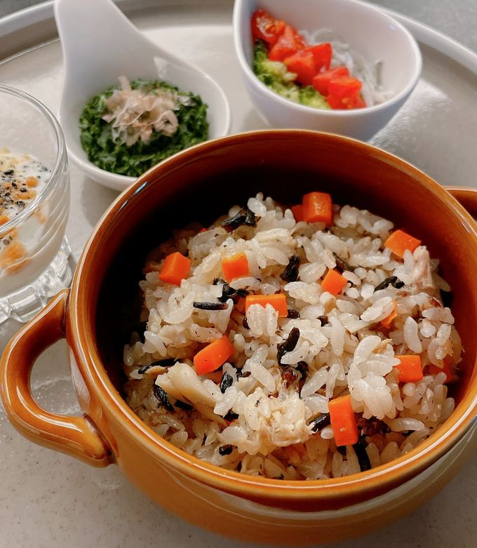 離乳食♪ひじきと舞茸とツナの炊き込みご飯-レシピのメイン写真