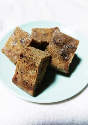 オ－トミ－ル蒸しパン(コ－ヒ－レーズン)-レシピのメイン写真