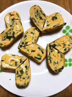 たらことねぎ入り卵焼き-レシピのメイン写真