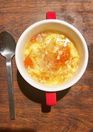 トマトとキャベツでかき玉コンソメスープ-レシピのメイン写真