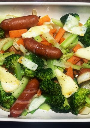 シンプルに【焼き野菜サラダ】-レシピのメイン写真