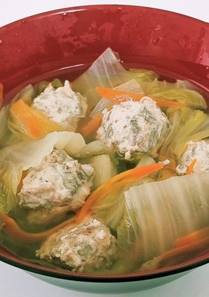 鶏もずく団子-レシピのメイン写真