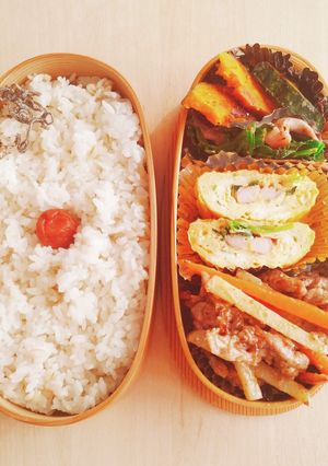 お弁当★カボチャ塩バターソテー-レシピのメイン写真