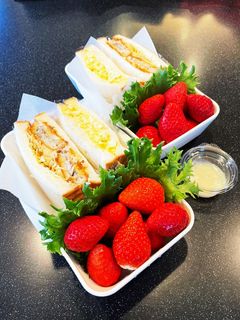 高校生弁当2023 2月5日サンドイッチ-レシピのメイン写真