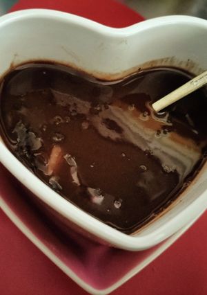 バレンタインに☆チョコぜんざい-レシピのメイン写真