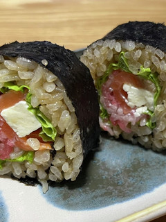 バルサミコ酢飯の洋風巻き寿司-レシピのメイン写真