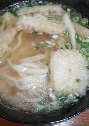 福岡のうどんは…バージョン2♡ゴボ天入り-レシピのメイン写真