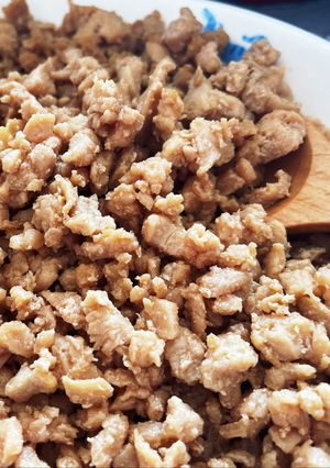 鶏胸肉でヘルシー!鶏そぼろ!-レシピのメイン写真
