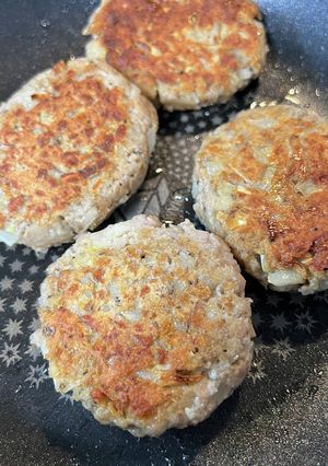 蓮根と大豆のハンバーグ-レシピのメイン写真