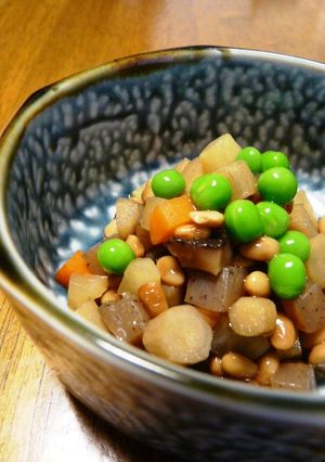 納豆で五目煮-レシピのメイン写真
