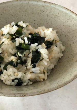 わかめご飯・給食の味♪-レシピのメイン写真