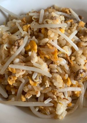 バキバキもやしの味噌チャーハン-レシピのメイン写真