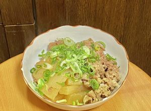 大根と牛バラ切り落としの甘辛煮-レシピのメイン写真