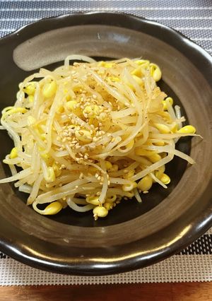 【レンジで簡単】豆もやしナムル-レシピのメイン写真