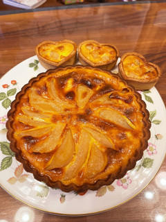 混ぜて焼くだけ♡洋梨タルト-レシピのメイン写真