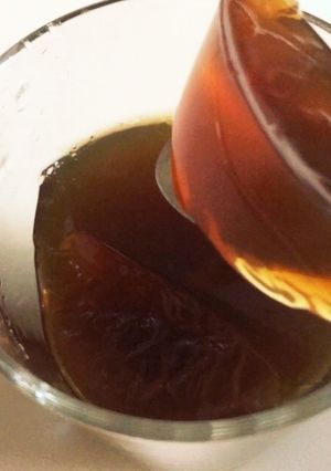 無糖コーヒー寒天☆甘みあとがけ-レシピのメイン写真