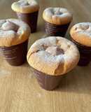 カップシフォン♡チョコ生クリーム