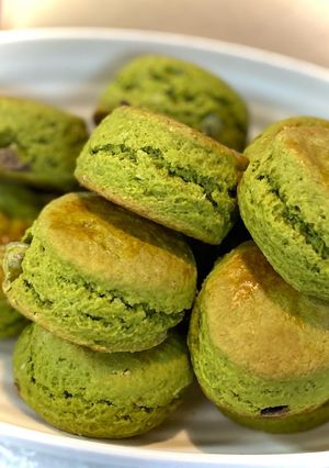 本格派☆濃厚抹茶の腹割れスコーン！-レシピのメイン写真