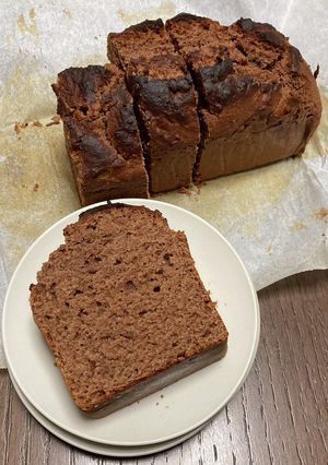 酒粕でココアパウンドケーキ-レシピのメイン写真