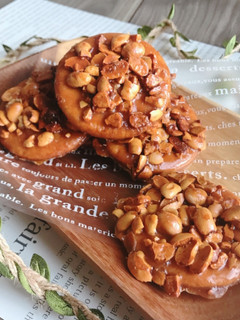 市販クッキーで簡単☆節分豆フロランタン-レシピのメイン写真