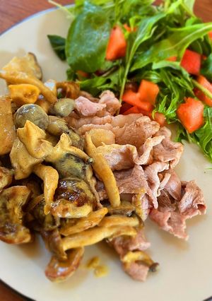 簡単オシャレなきのこのカレークリーム炒め-レシピのメイン写真