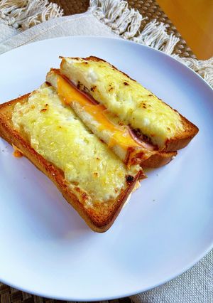 フランスの朝食【クロックムッシュ】-レシピのメイン写真