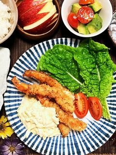 タルタルソースとエビフライ-レシピのメイン写真