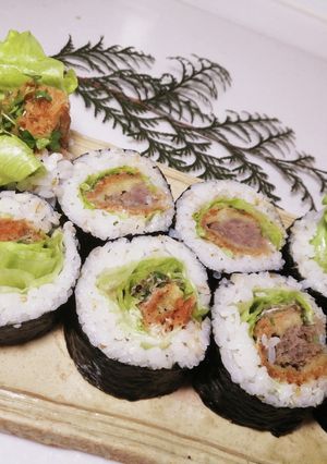 惣菜メンチで速攻巻-レシピのメイン写真