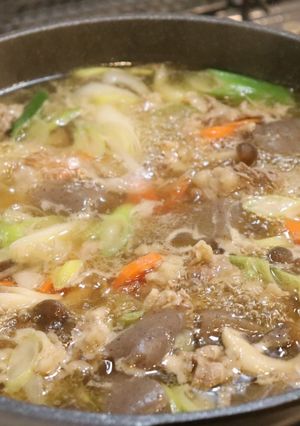 【取り分け幼児食】東北の芋煮鍋-レシピのメイン写真