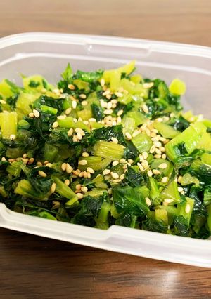 捨てないで!大根の葉の炒め物-レシピのメイン写真