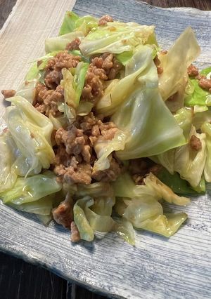 簡単!! ピリ辛肉キャベツ 四川風-レシピのメイン写真