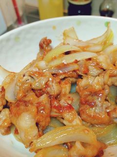 ☆簡単☆豚こま肉の味噌炒め-レシピのメイン写真