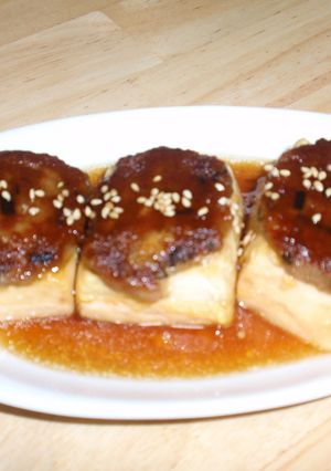 ★簡単♫♬ 豆腐と豚挽肉の照り煮★-レシピのメイン写真