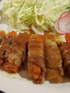 焼肉のたれで焼く♪野菜の豚バラ巻き-レシピのメイン写真