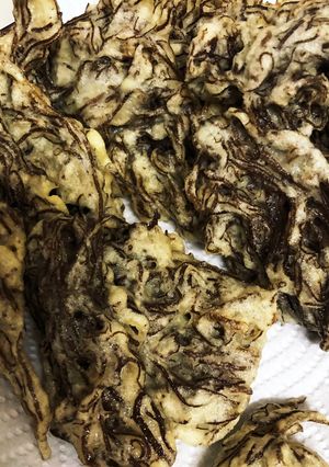 サクッと米粉の　もずくの天ぷら-レシピのメイン写真