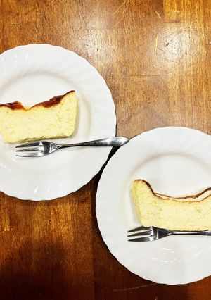 サワークリームなし！バスクチーズケーキ-レシピのメイン写真