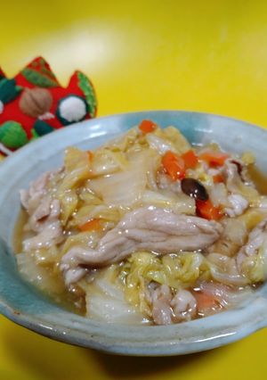 白菜のあんかけ煮-レシピのメイン写真