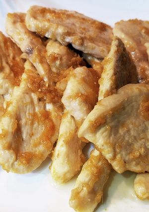 鶏むね肉の姜葱醤炒め-レシピのメイン写真
